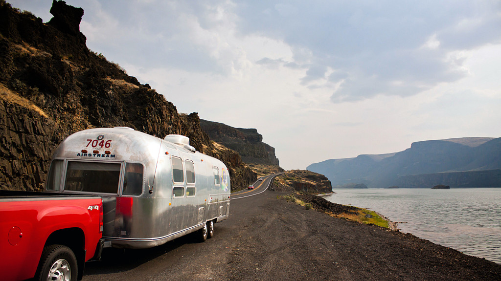 Airstream camping