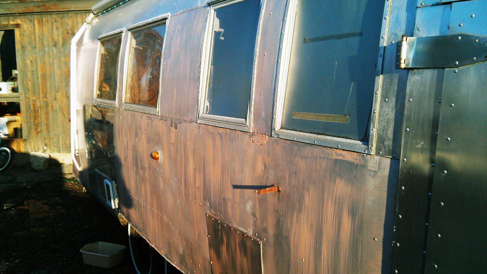 Airstream Clear Coat Stripping Citris Strip